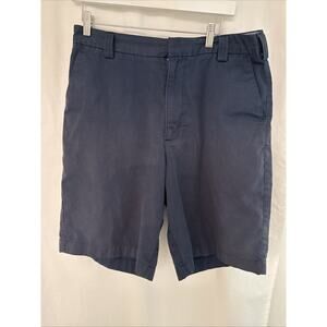 HOLLISTER Mens California Chino Shorts W32 Medium Navy Blue
